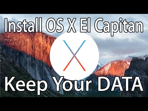 Read more about the article Install OS X El Capitan Save All DATA